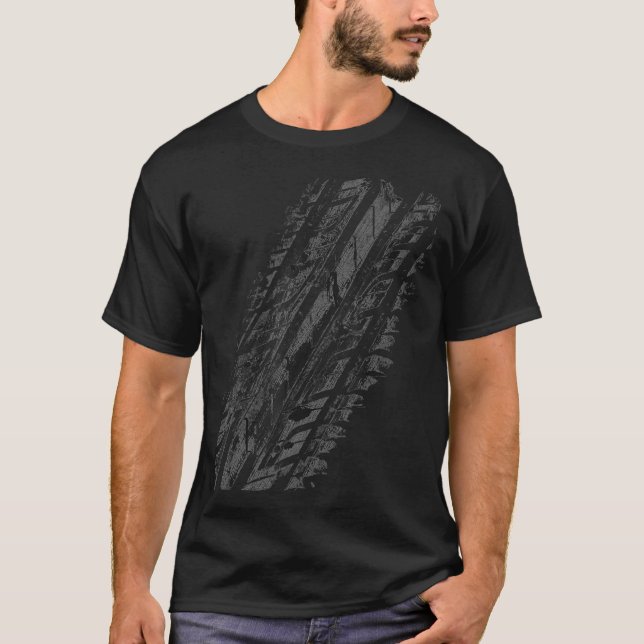 Camiseta Cool Tire Tread Texture  (Anverso)
