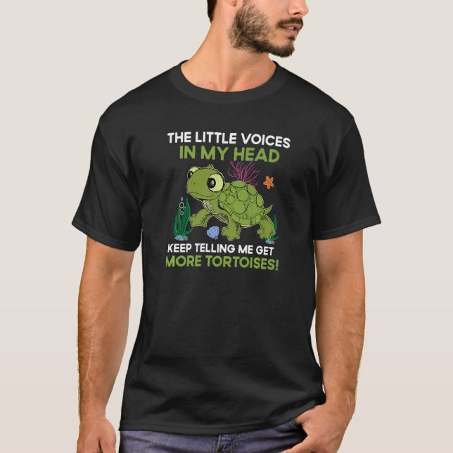 Camiseta Cool Tortoise For Aquatic Land Reptile (Anverso)