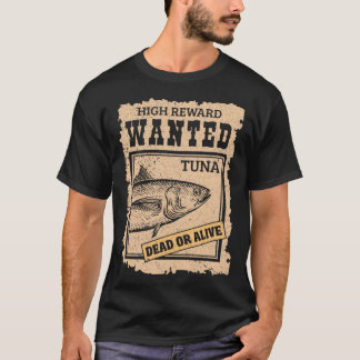 Camiseta Cool Tuna Fishing Bleufin For Fisherman  Vintage