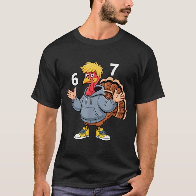 Camiseta Cool Turkey 67 Funny Hip Hop Hoodie 67 Thanksgivin (Anverso)