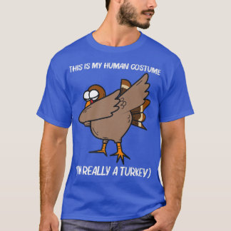 Camiseta Cool Turkey Design For Men Women Forest Wild Anima