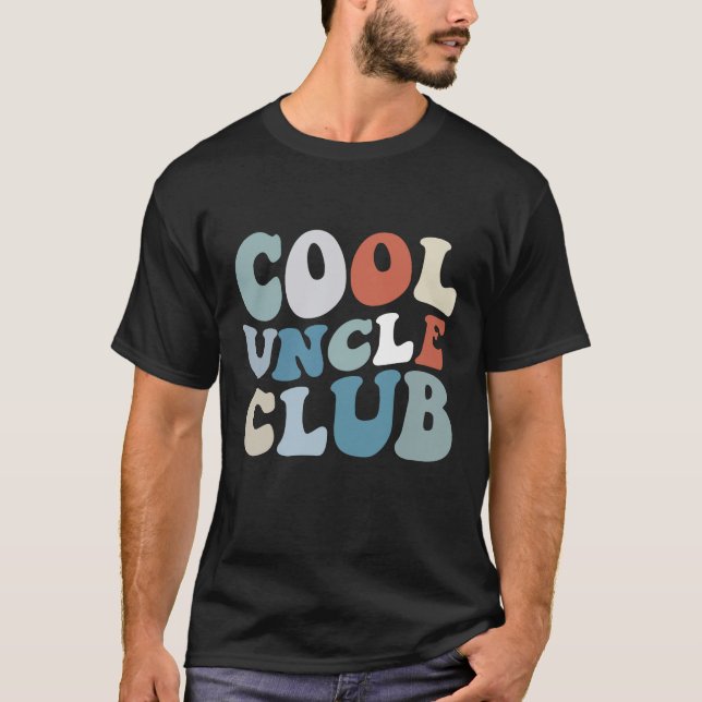 Camiseta Cool Uncle Club  (Anverso)