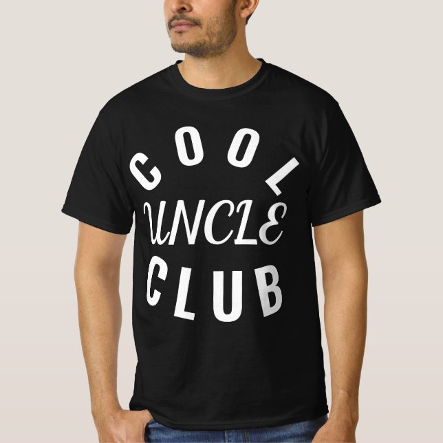 Camiseta Cool Uncles Club Funny Family T-Shirt Gift (Anverso)