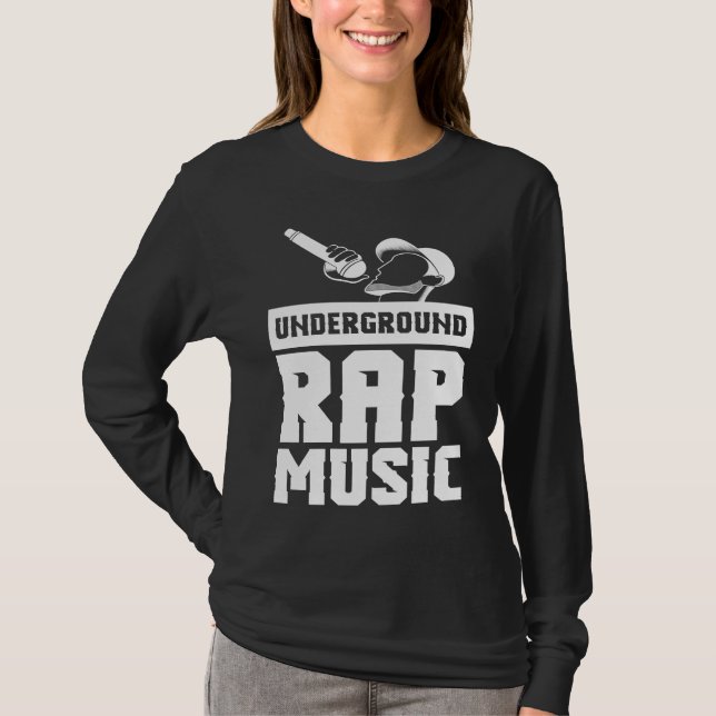 Camiseta Cool Underground Rap Music Rap (Anverso)