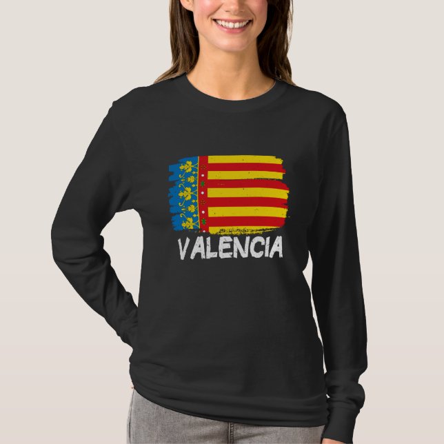 Camiseta Cool Valencia Flag  1 (Anverso)
