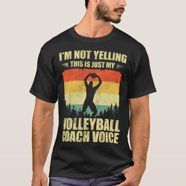 Camiseta Cool Volleyball Coach For Men Women Team Volleybal (Anverso)