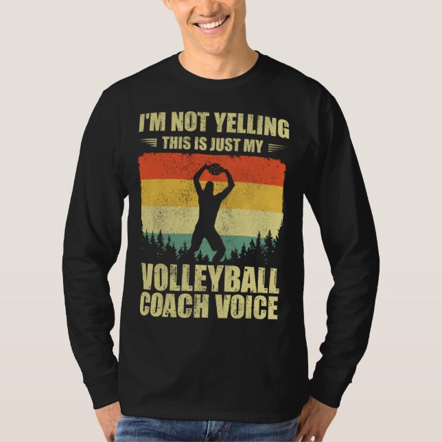 Camiseta Cool Volleyball Coach For Men Women Team Volleybal (Anverso)
