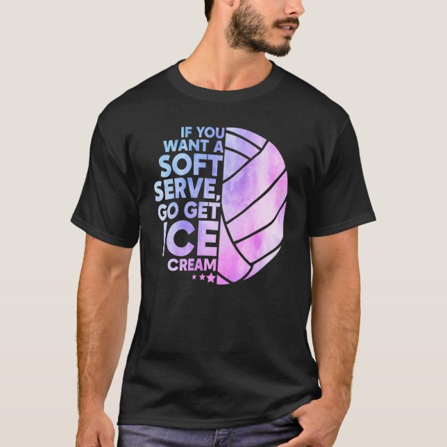 Camiseta Cool Volleyball For Women Girls Youth Volleyball T (Anverso)