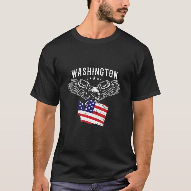 Camiseta Cool Washington State 3 (Anverso)