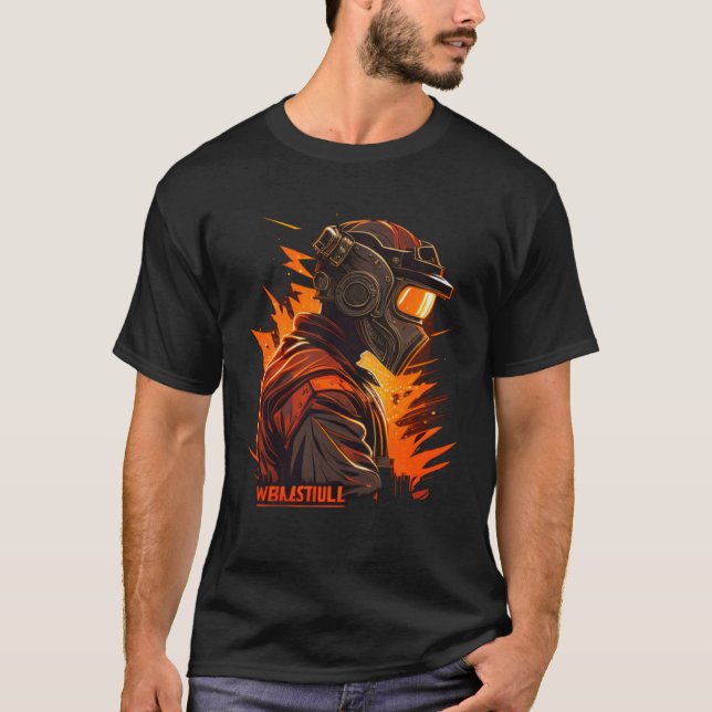 Camiseta Cool Welder Face (Anverso)