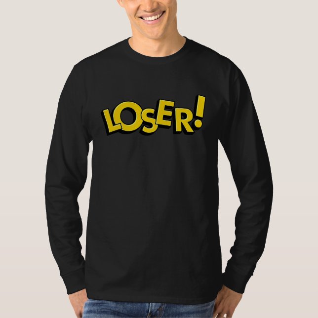 Camiseta Cool What a Loser Outfit Illustration Fashion Grap (Anverso)