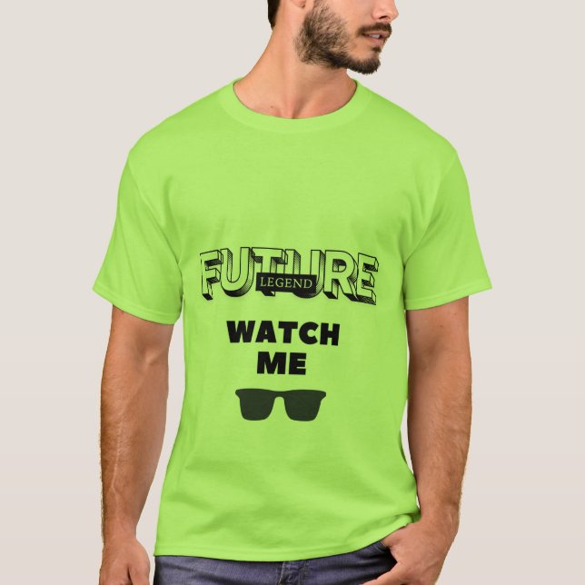 Camiseta Cool Witty Design Future Legend (Anverso)