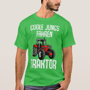 Camiseta Coole Jungs fahren Traktor Landwirt Farmer Bauer F