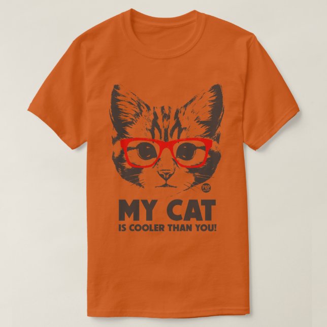 CAMISETA COOLER CAT (Diseño del anverso)