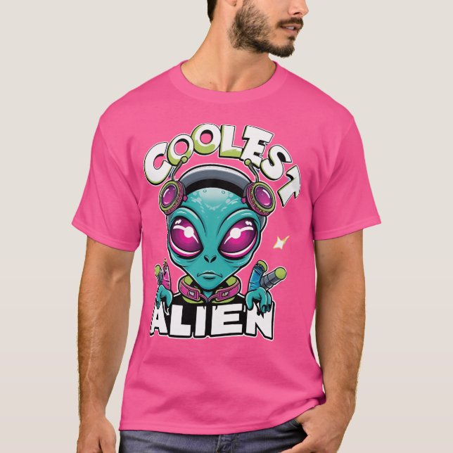 Camiseta Coolest Alien (Anverso)