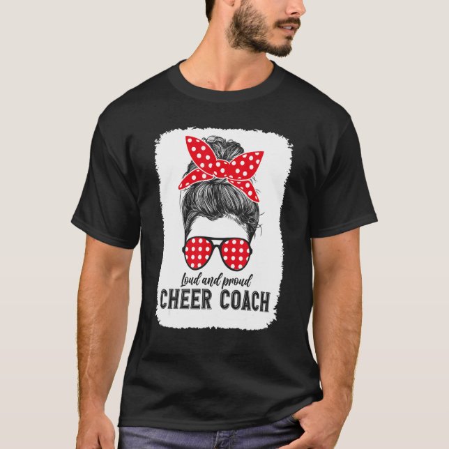 Camiseta Coolest Cheer Coach Assistant Cheering Coaching Li (Anverso)