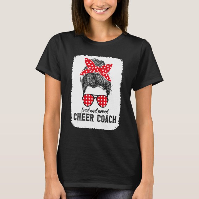 Camiseta Coolest Cheer Coach Assistant Cheering Coaching Li (Anverso)