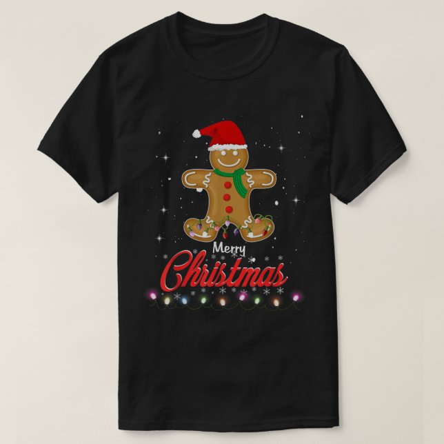 Camiseta Coolest Cookie in the Christmas Batch (Diseño del anverso)