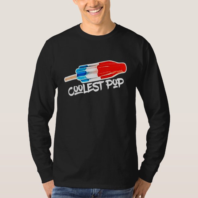 Camiseta Coolest Pop Rocket Bomb Popsicle Summertime Dad (Anverso)