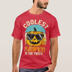 Camiseta Coolest Pumpkin In The Patch Halloween Toddler Boy