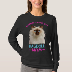 Camiseta Coolest Ragdoll Mom Mama Cat