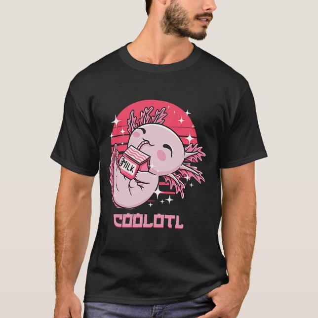 Camiseta Coolotl Axolotl Humor Salamander Anfibios Anima (Anverso)