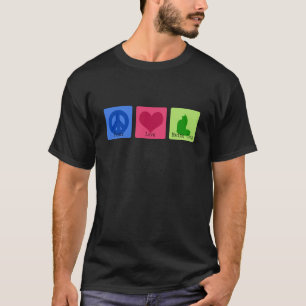 Camiseta Coon de Maine del amor de la paz