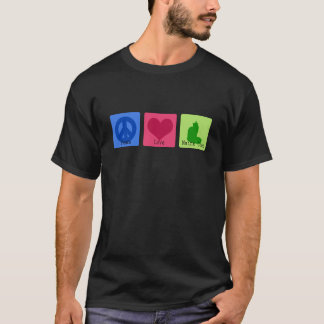 Camiseta Coon de Maine del amor de la paz