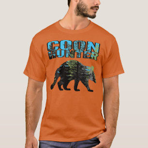 Camiseta Coon Hunter Night Life Treed Life Raccoon Hunti