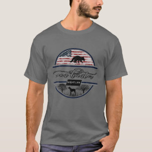 Camiseta Coon Hunter - Vida nocturna - Caza norteamericana