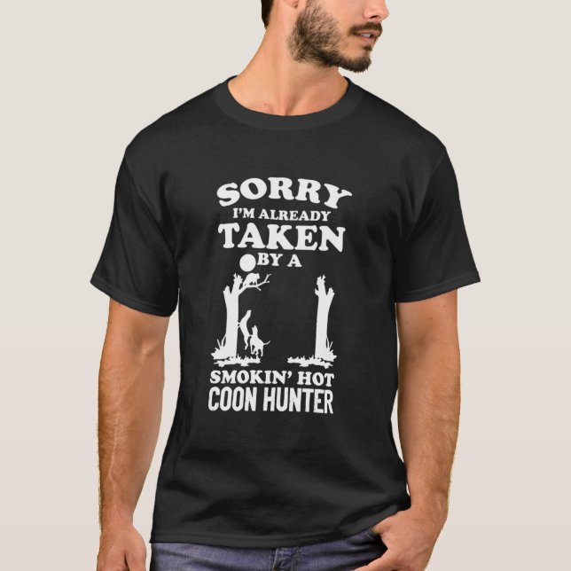 Camiseta Coon Hunting Coonhounds Coon Hunters (Anverso)