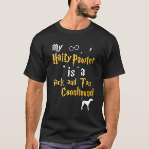 Camiseta Coonhound Black and Tan Black and Tan Coonhound
