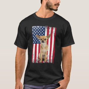 Camiseta Coonhound Bluetick 4 Julio Perro de la Bandera Est