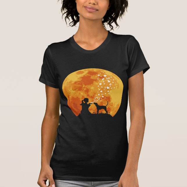 Camiseta Coonhound del caminante de Treeing (Anverso)