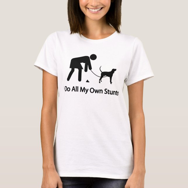 Camiseta Coonhound del caminante de Treeing (Anverso)