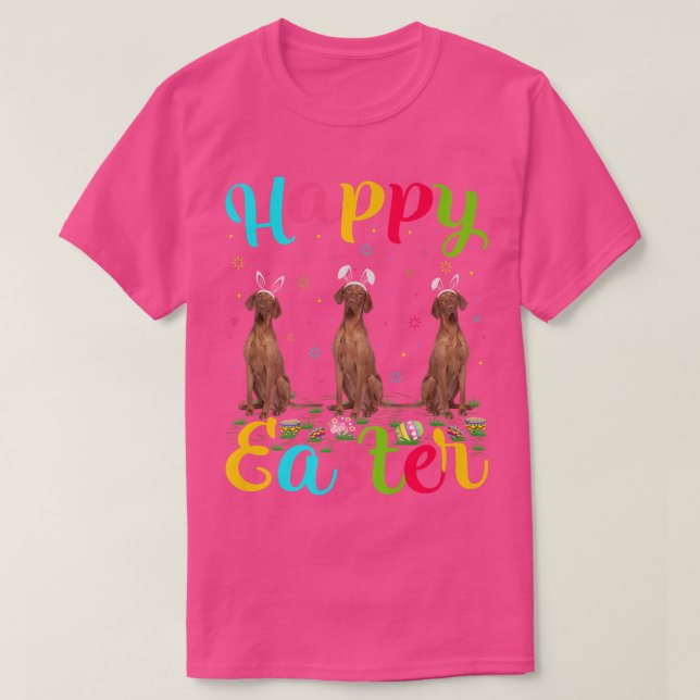 Camiseta Coonhound Dog Lover Easter Egy Bunny Coonhound Hap (Diseño del anverso)