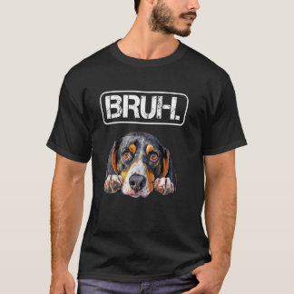 Camiseta Coonhound Walker Tree Bruh Amante de Perros Divert