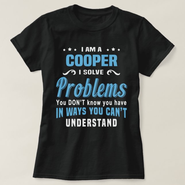 Camiseta Cooper (Diseño del anverso)