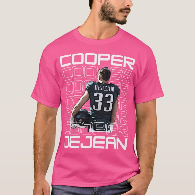 Camiseta Cooper Dejean 33 Phil Personalizado de fútbol Kfcd (Anverso)