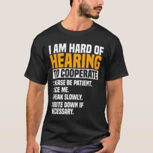 Camiseta Cooperar Con Implante De Ayuda Auditiva De Concien