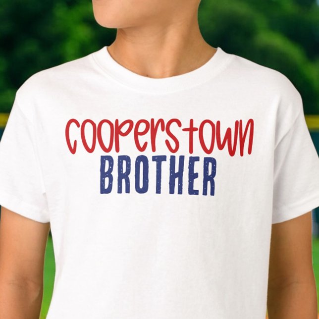 Camiseta Cooperstown Brother Bro Baseball Tournament  (Subido por el creador)