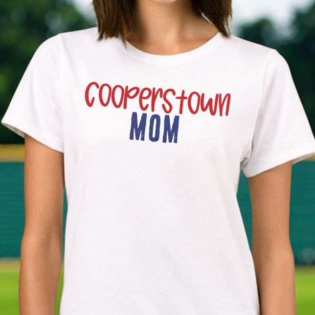Camiseta Cooperstown Mom Baseball Tournament  (Subido por el creador)
