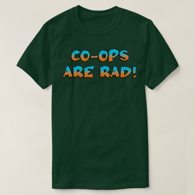 Camiseta CoOps Son Rad Worker Co Op (Diseño del anverso)