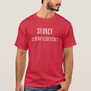 Camiseta Coordenadas de la ciudad amigos de Sydney