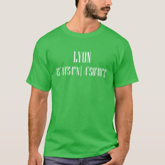 Camiseta Coordenadas de la ciudad Lyon divertido