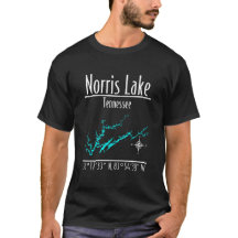 Coordenadas del mapa del lago Norris Tennessee