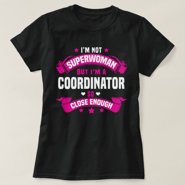 Camiseta Coordinador (Diseño del anverso)