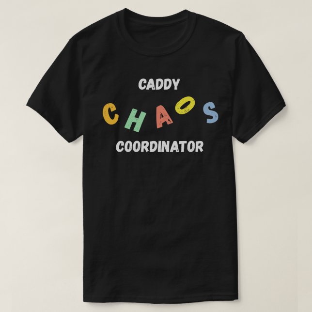 Camiseta Coordinador de Caddy Chaos (Diseño del anverso)