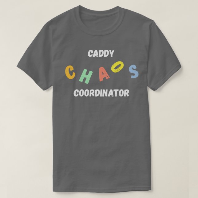 Camiseta Coordinador de Caddy Chaos (Diseño del anverso)