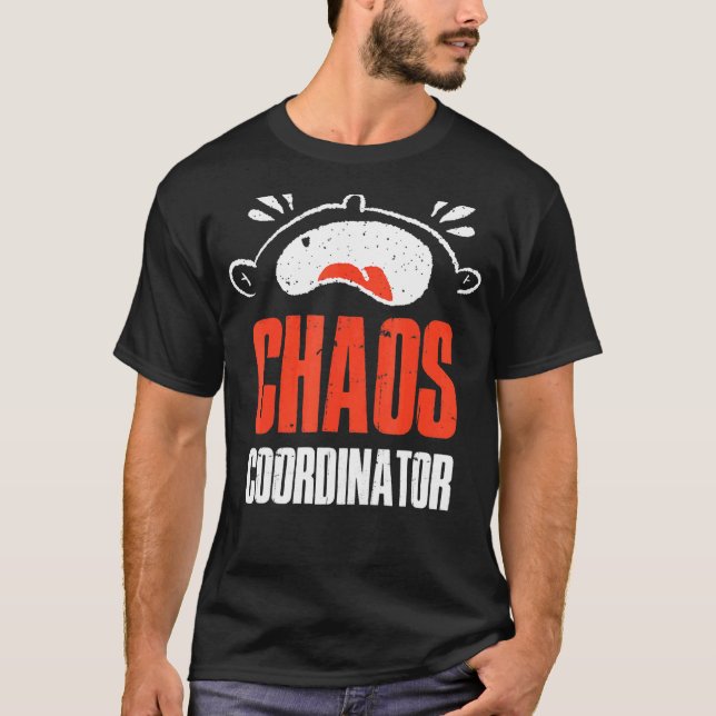 Camiseta Coordinador de caos (Anverso)